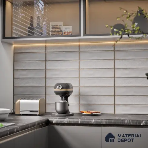 Faux Subway Tile TL 07257 C Sintra 5006 Luster 1 ft x 1 ft Ceramic Matte Finish - 9 mm | 2 mm Spacer is Mandatory | Please Expect a Slight Variation of Pattern